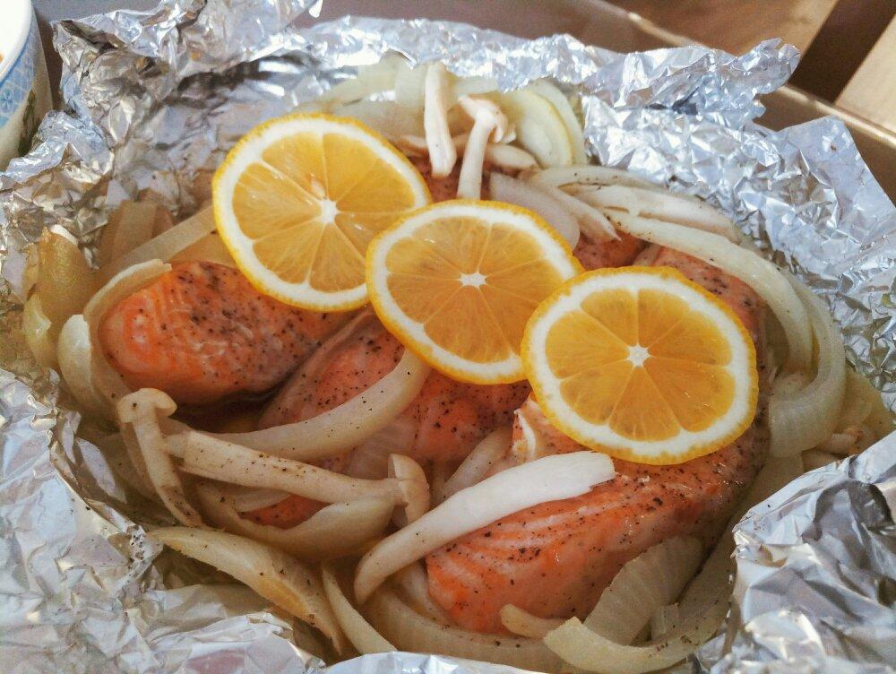 锡纸烤鲑鱼【卫宫家今天的饭】