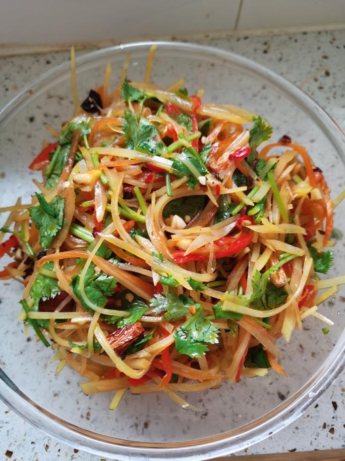 夏日爽口土豆丝