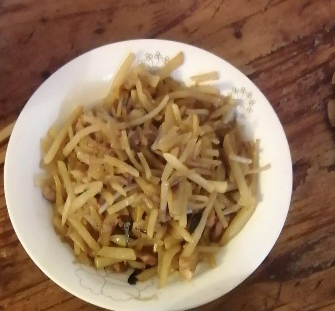 炒土豆丝～麻辣酸脆