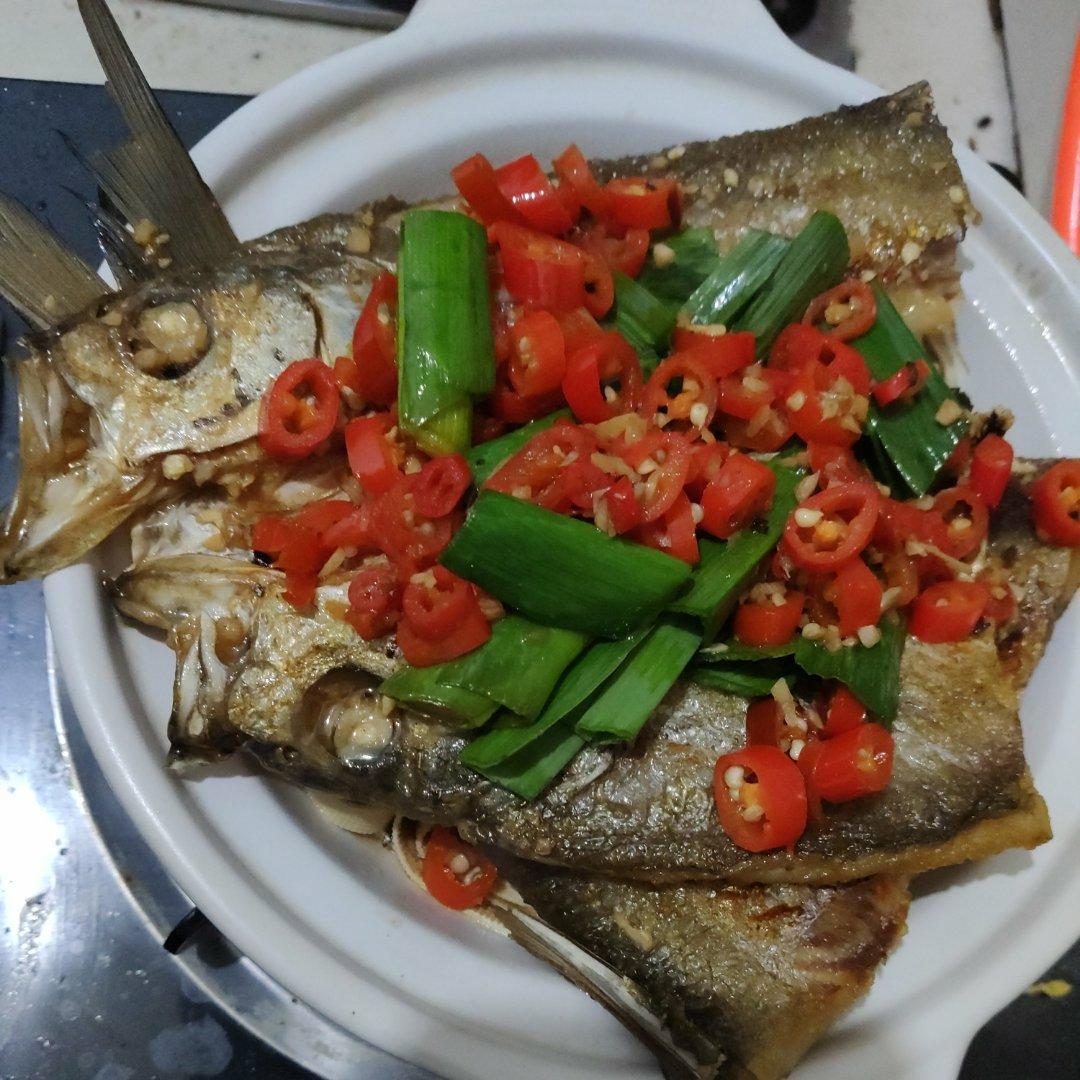 陌上花开彼岸做的干锅翘鱼