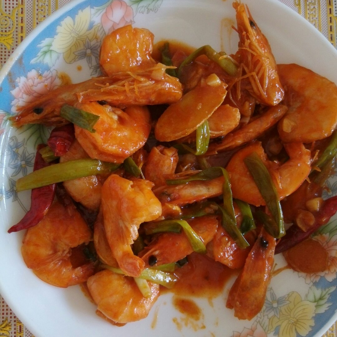 油焖大虾