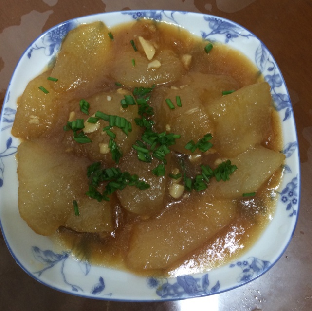 蚝油焖冬瓜