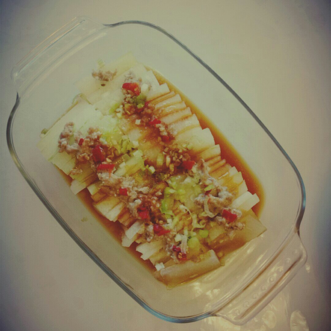肉末蒸冬瓜