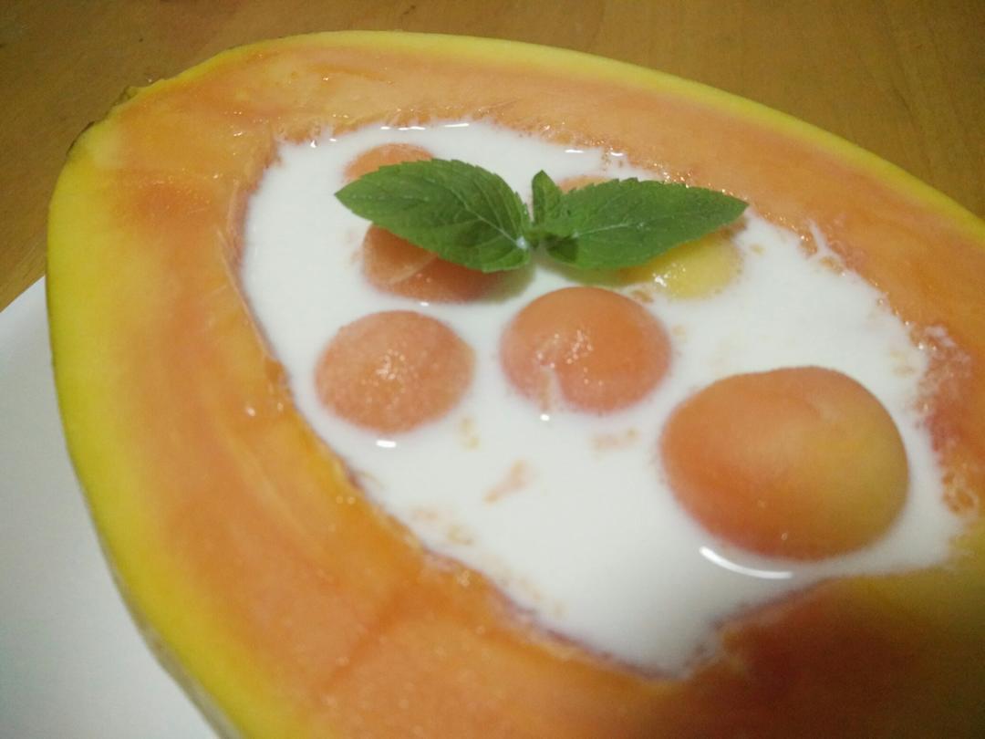 木瓜牛奶