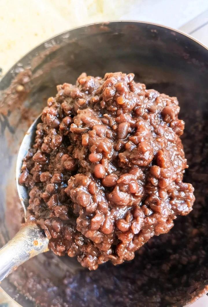 绵密红豆馅