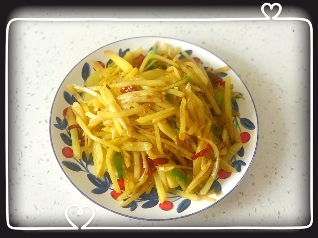 厨师长教你：“炝炒土豆丝”的家常做法，口感爽脆