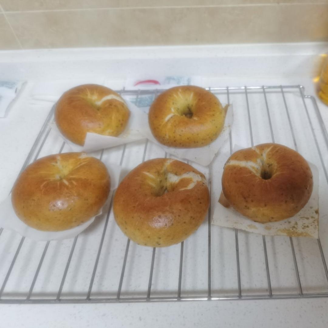 【美善品】黑芝麻贝果🥯