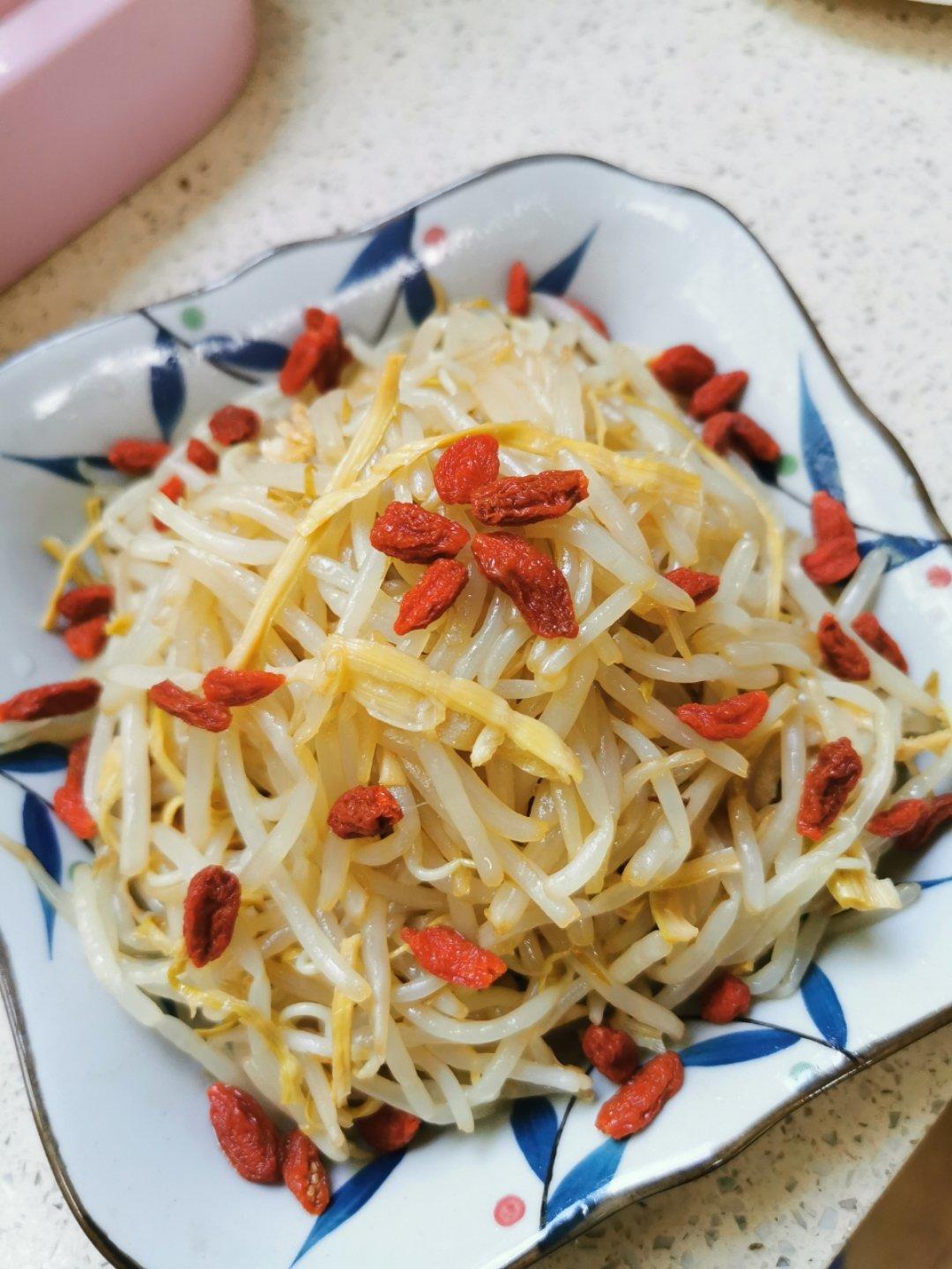 凉拌豆芽