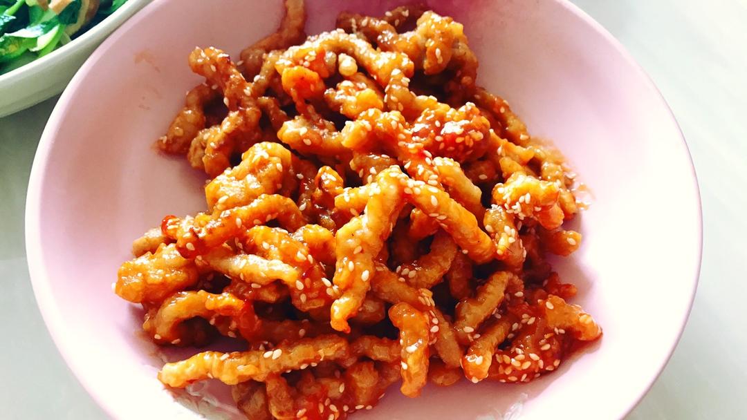 糖醋里脊（附快速万能糖醋汁）