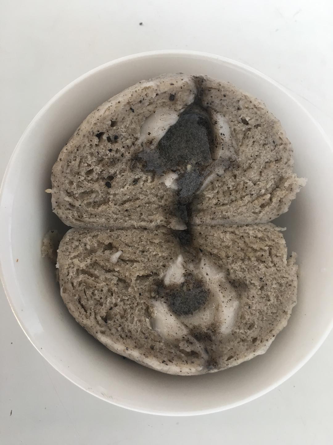 黑芝麻汤圆心馒头