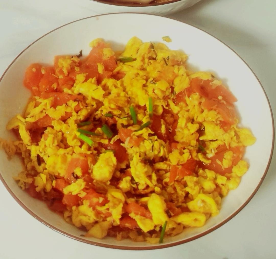 西红柿炒鸡蛋