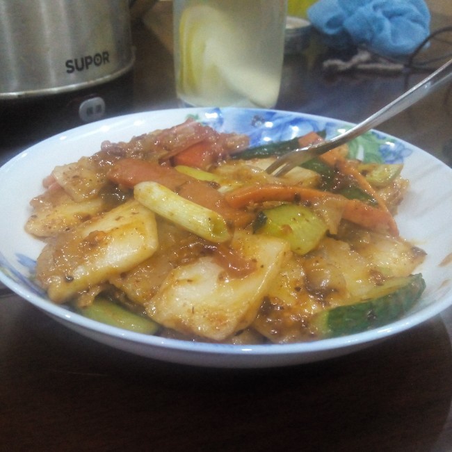 韩式辣炒年糕