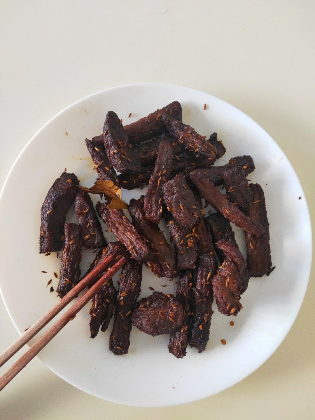 儿子评价比外面好吃一百倍的自制牛肉干