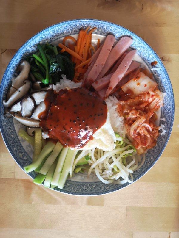 超美味的韩国拌饭