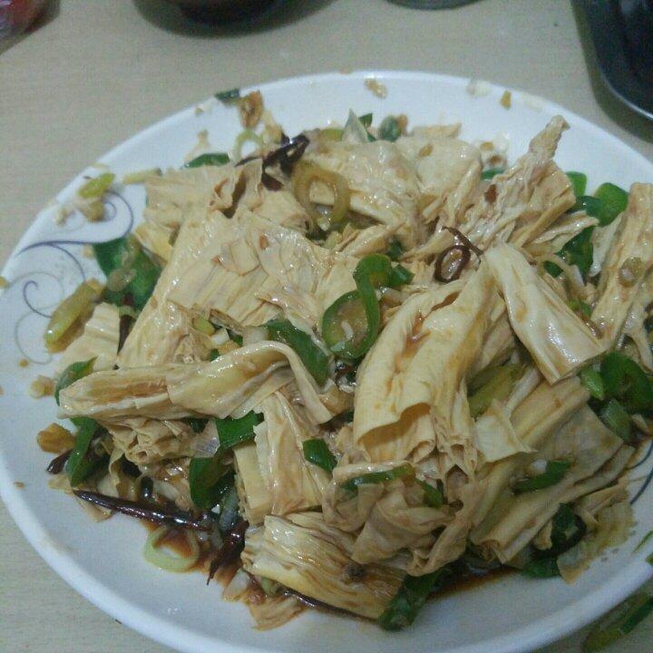凉拌腐竹