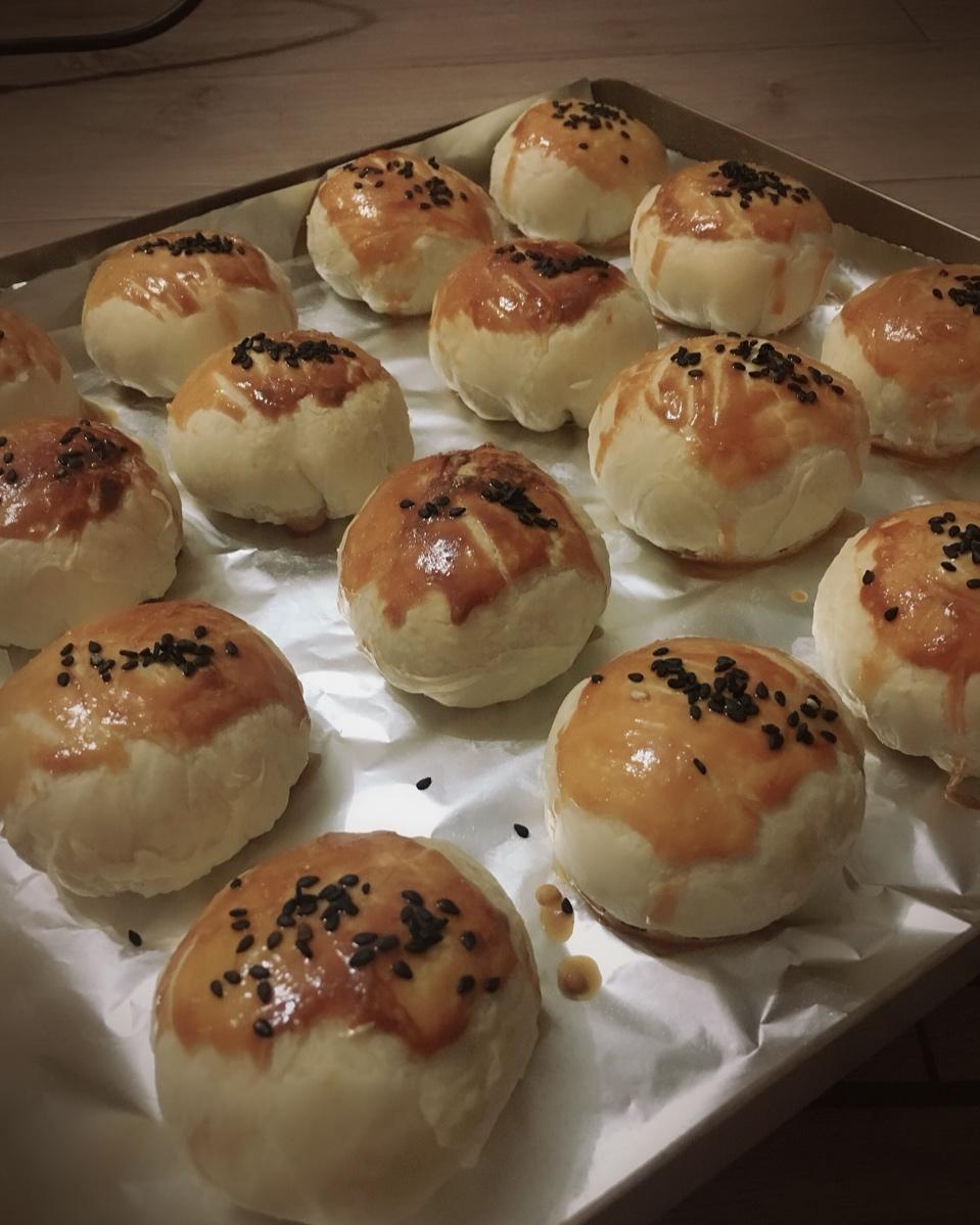 苏式榨菜鲜肉月饼