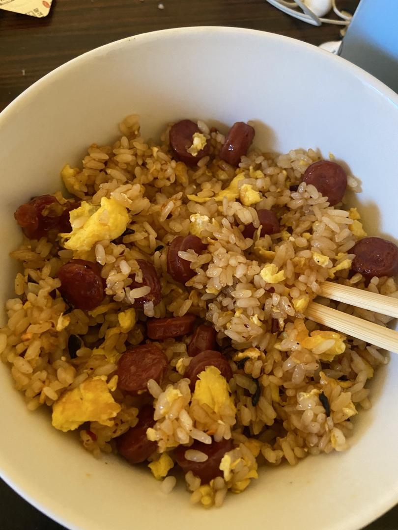 不正宗的扬州炒饭（家常版）