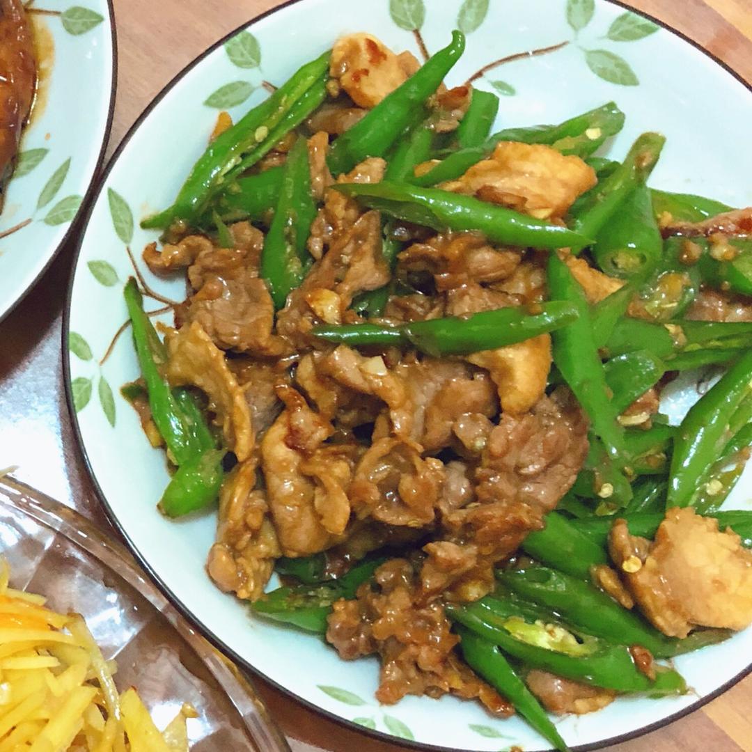 青椒炒肉