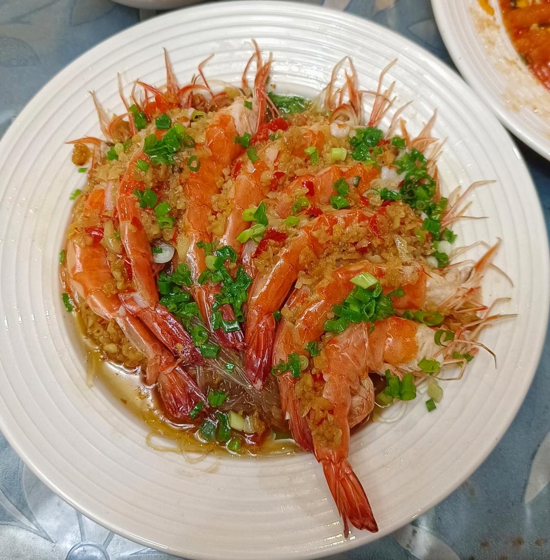 蒜蓉粉丝开背虾
