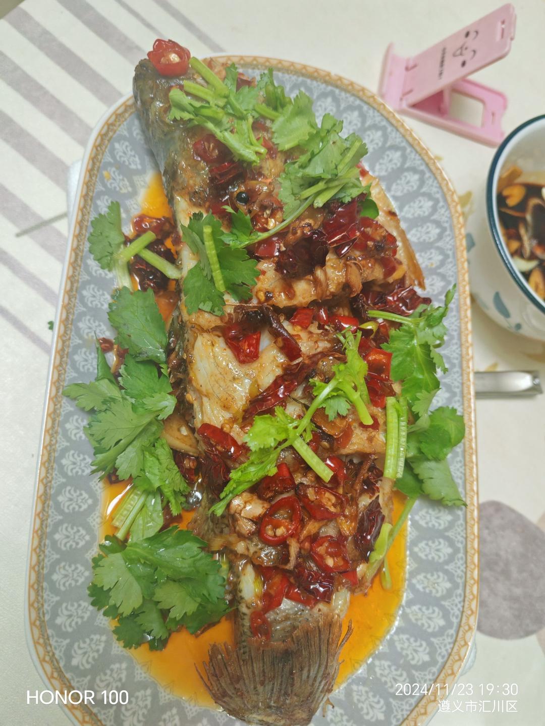 红烧鲈鱼🐟（超好吃）