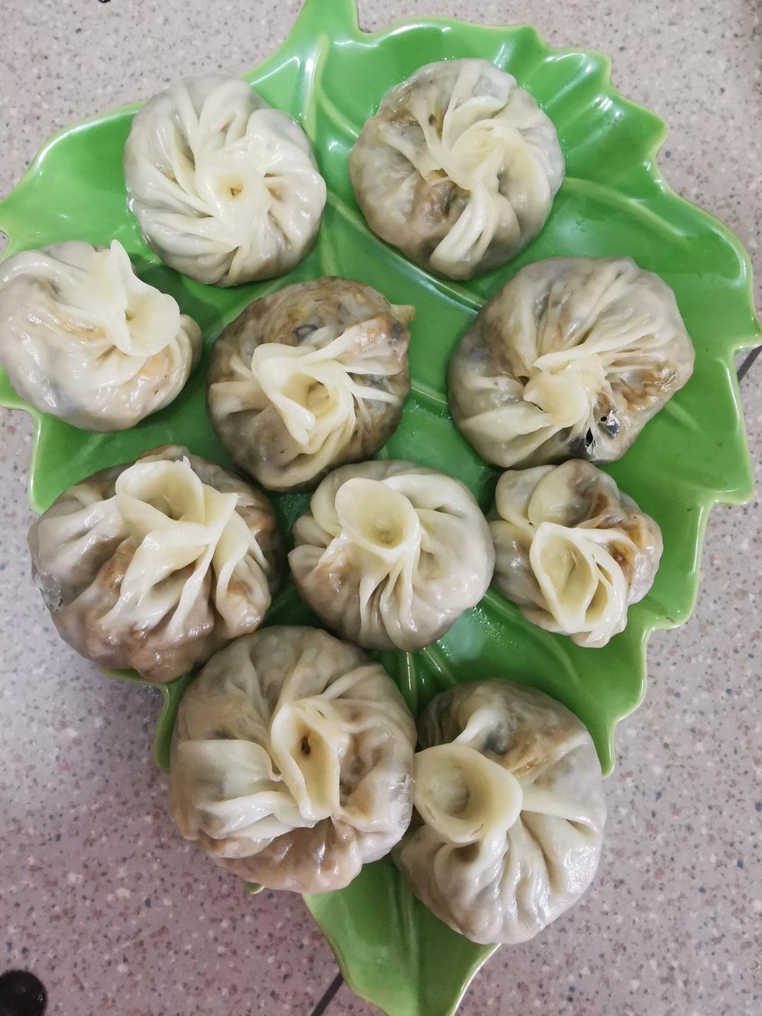 健康美味营养早餐🥟素菜大饺