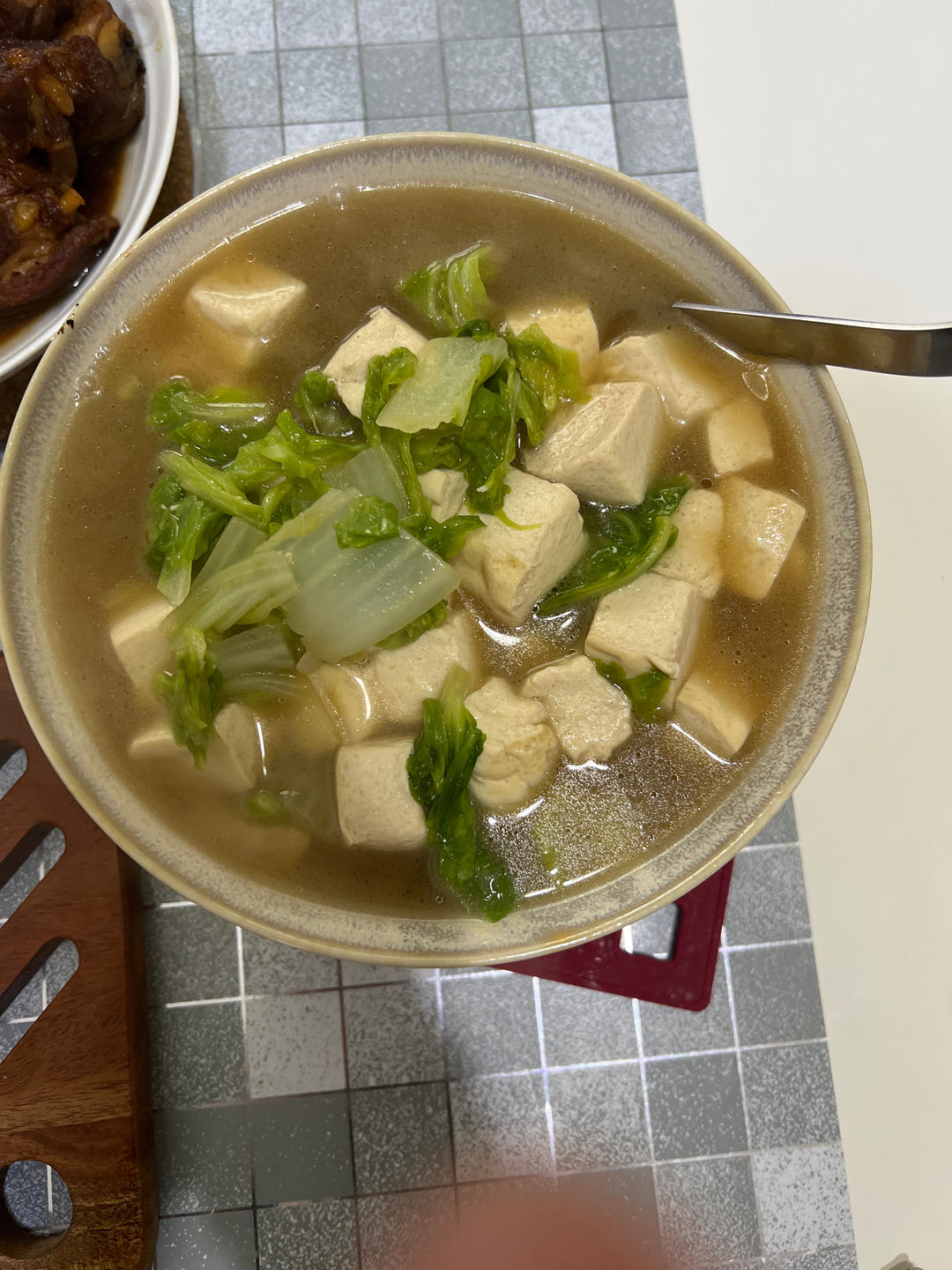 白菜豆腐这样做😋连汤汁都不剩🔅鲜美又美味