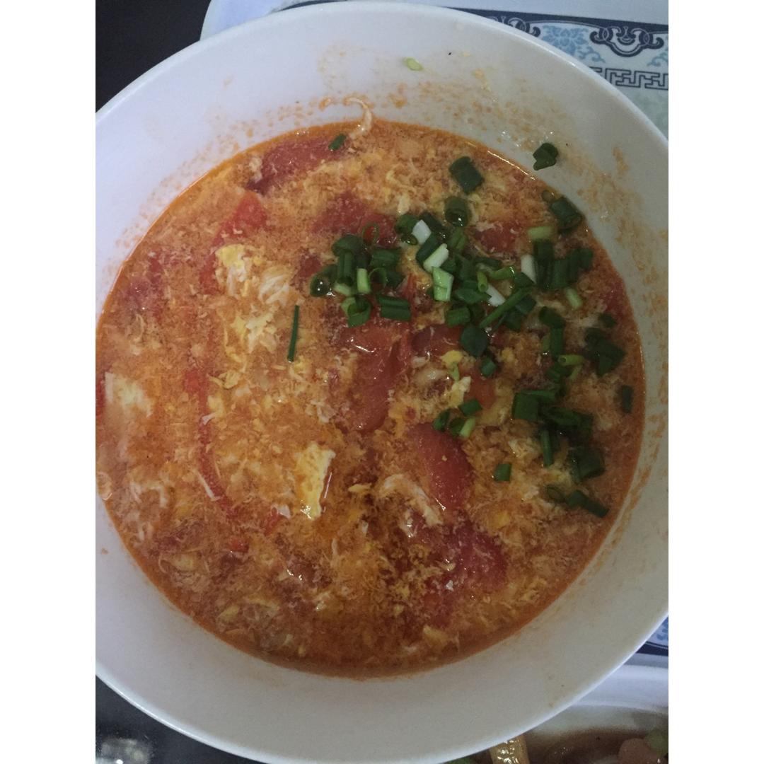 好喝到爆的西红柿鸡蛋汤