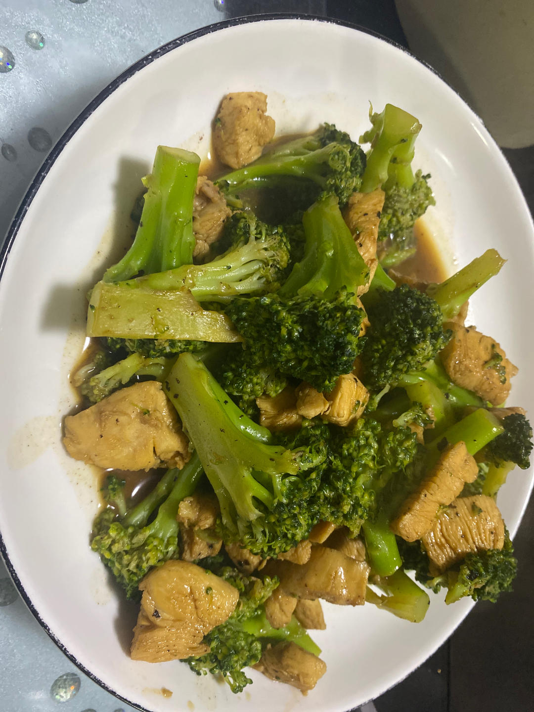 西蓝花炒鸡胸肉