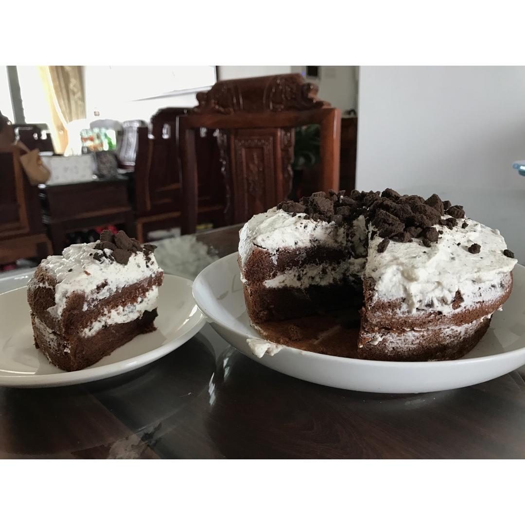 奥利奥咸奶油蛋糕