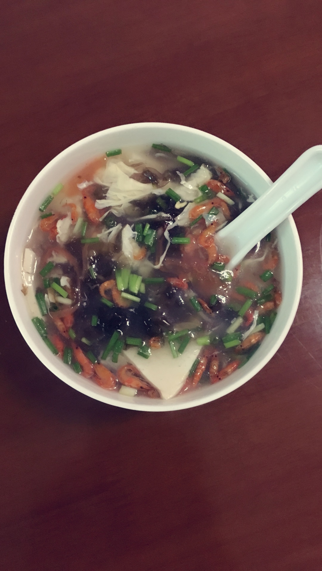 番茄紫菜豆腐汤