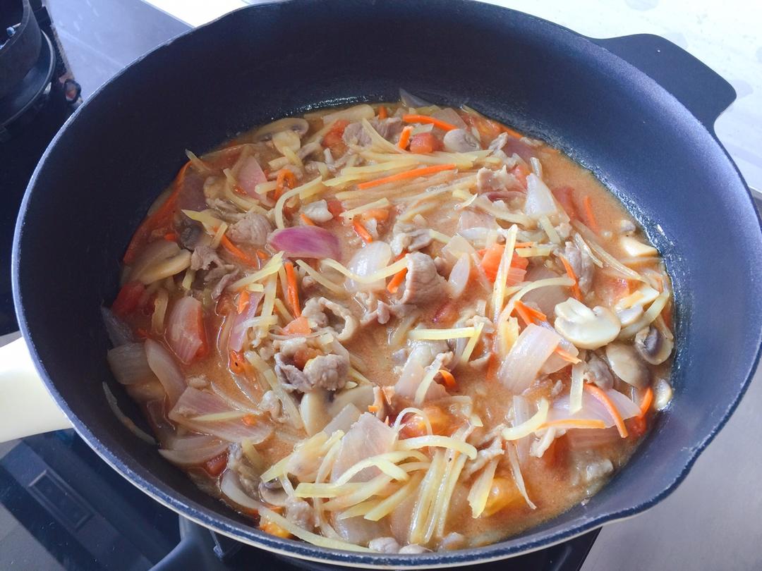 番茄牛肉片汤
