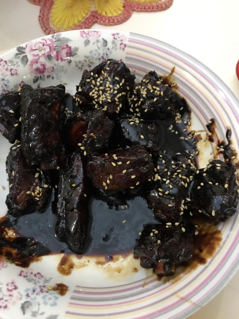 糖醋排骨/糖醋小排（不放油）（12345口诀做出正宗上海本帮）