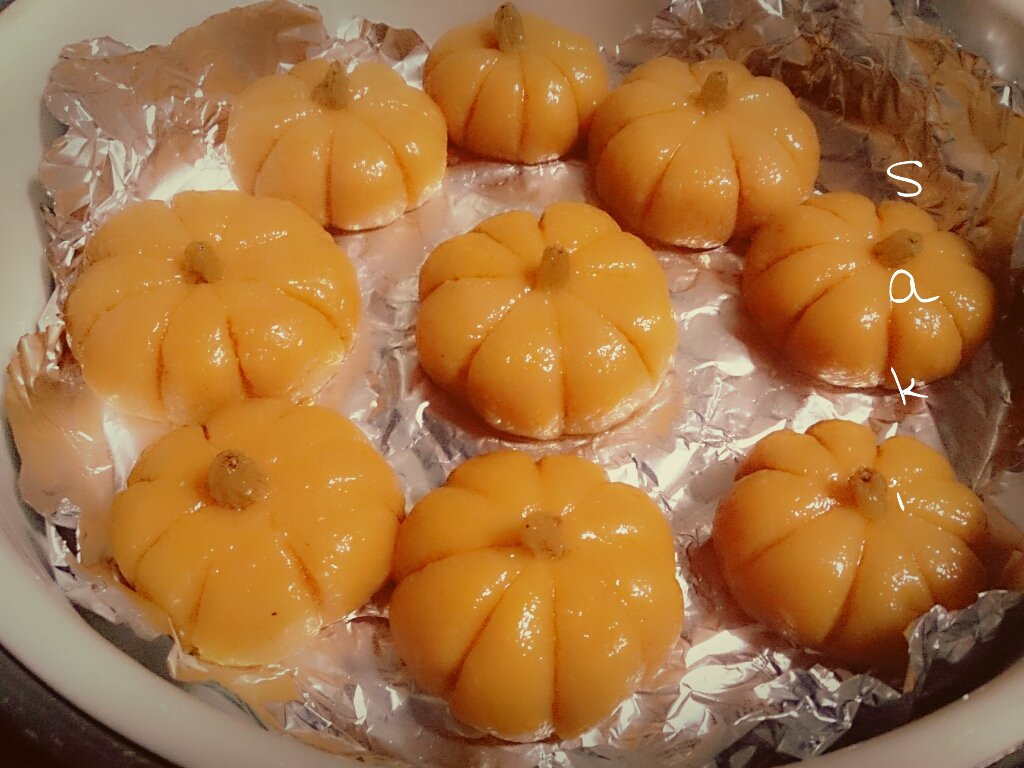 糯糯的南瓜饼