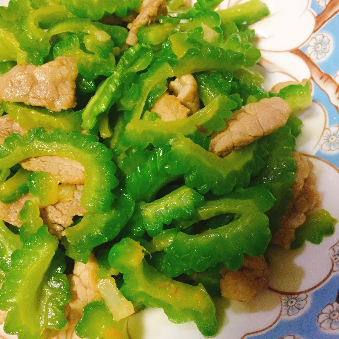 苦瓜炒肉