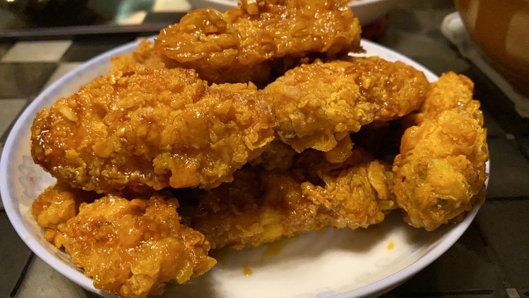 好吃到尖叫的韩国炸鸡，“韩式蜂蜜黄油炸鸡”