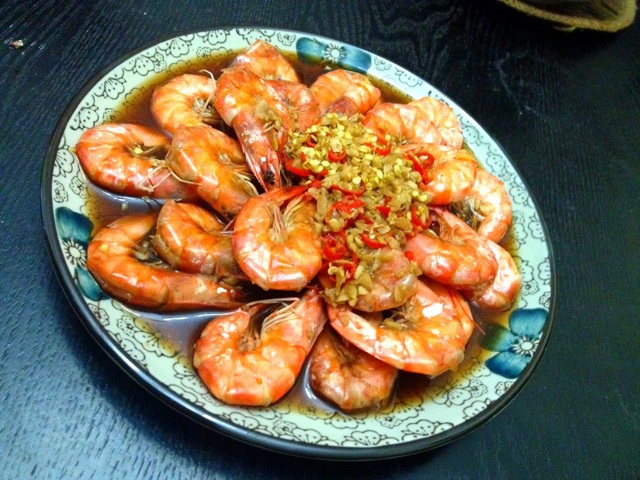 蒜蓉粉丝蒸虾