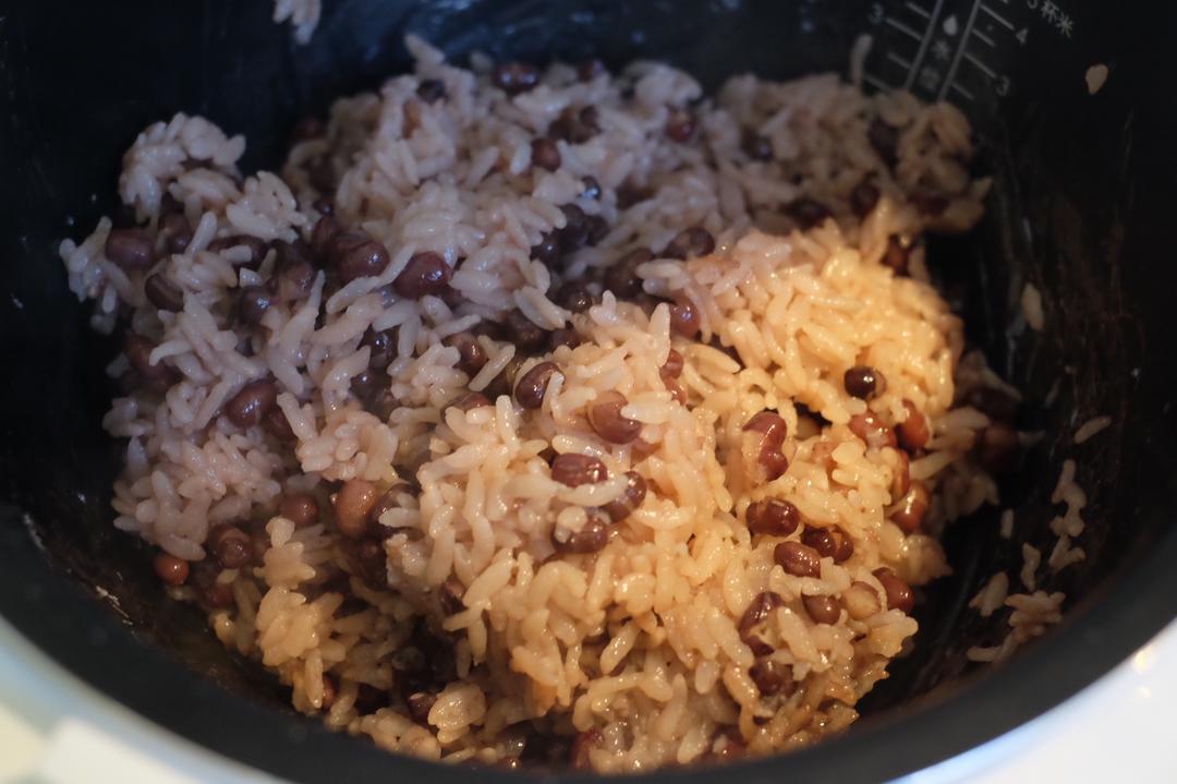 红豆饭的做法