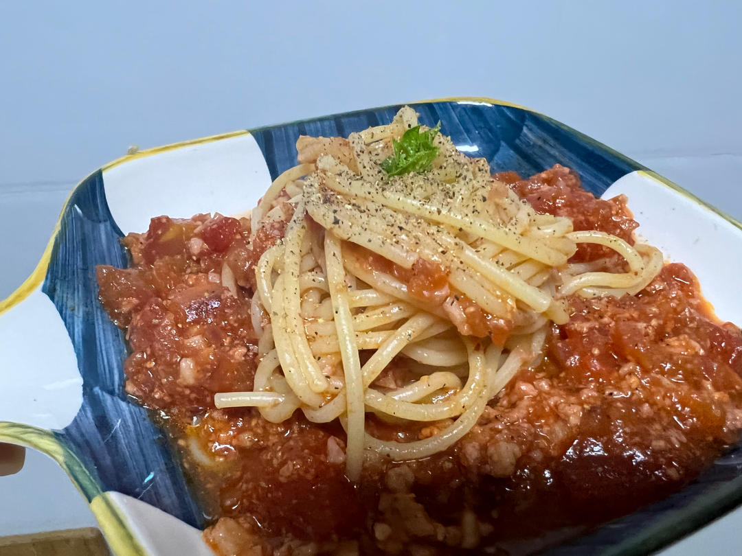 番茄肉酱意面
