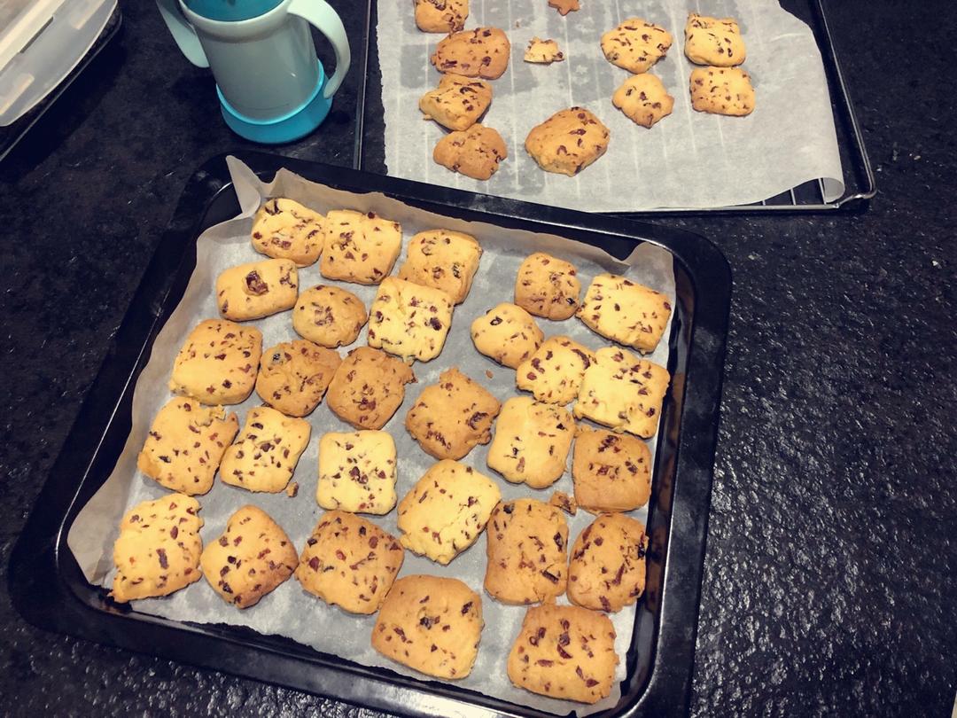 一学就会的蔓越莓曲奇饼干