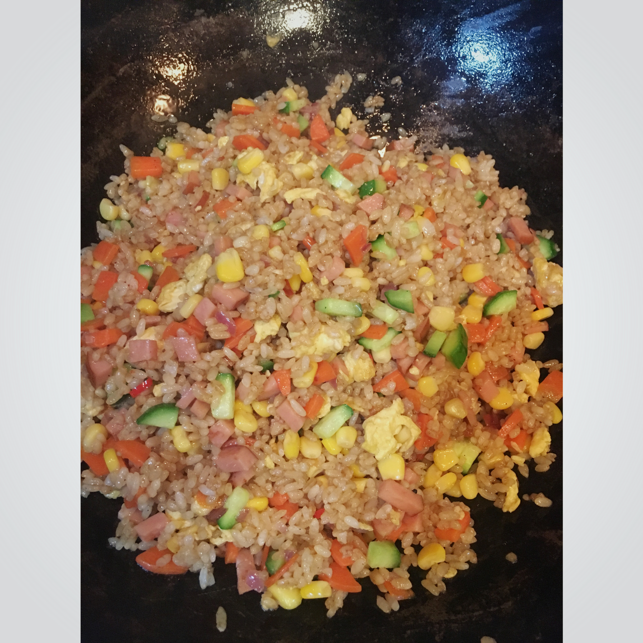 酱油炒饭(超级简单)