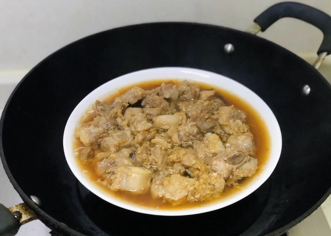 香菇蒸排骨