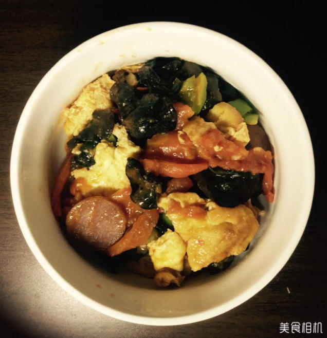 木耳西红柿炒鸡蛋