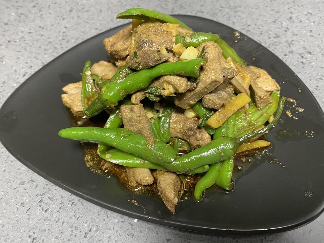 小美版杭椒猪肝🌶