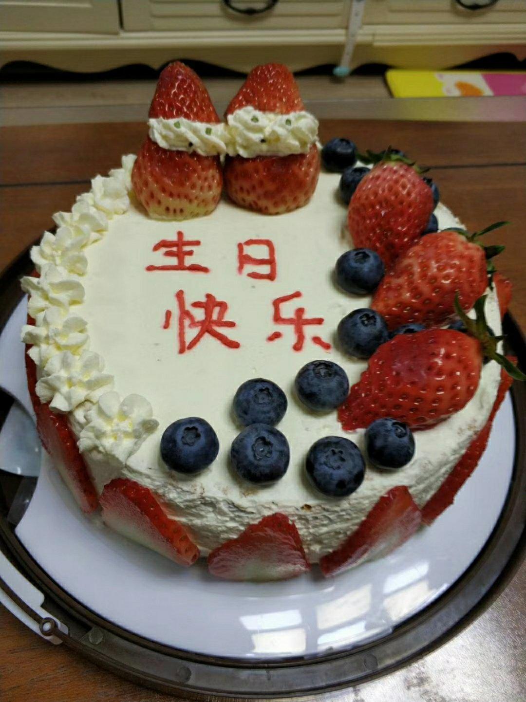戚风蛋糕-8寸