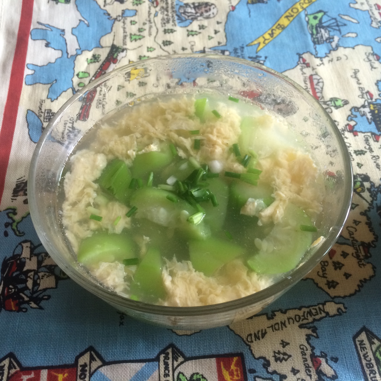 丝瓜蛋汤