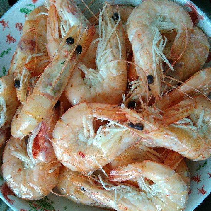 水煮虾