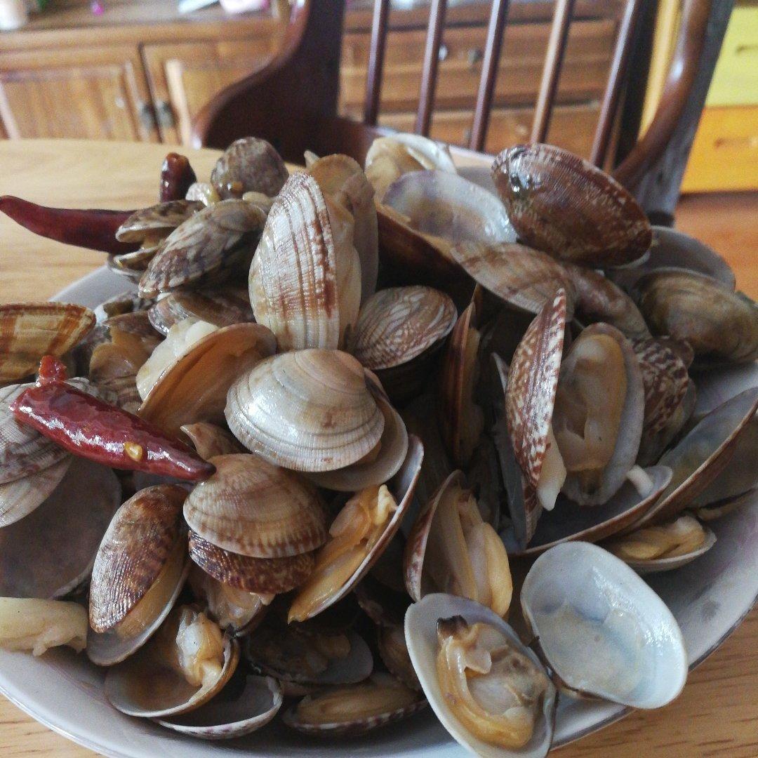 辣炒蛤蜊～青岛小海鲜做法