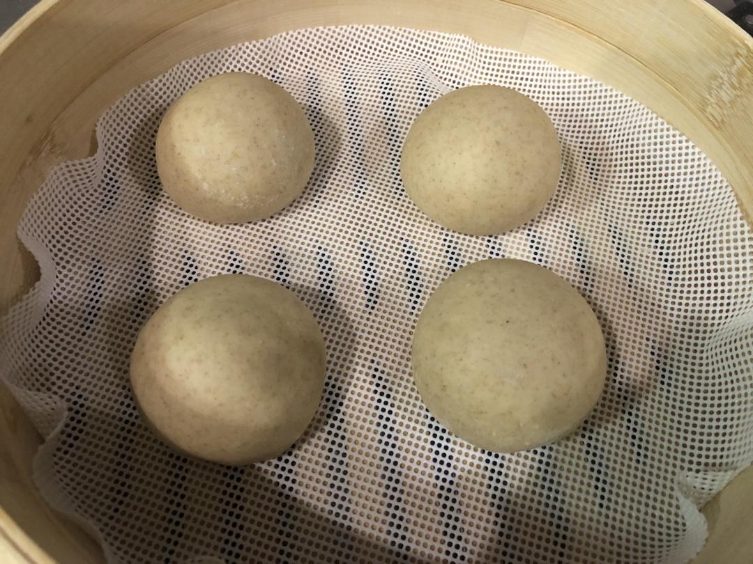 100%全麦呛面馒头