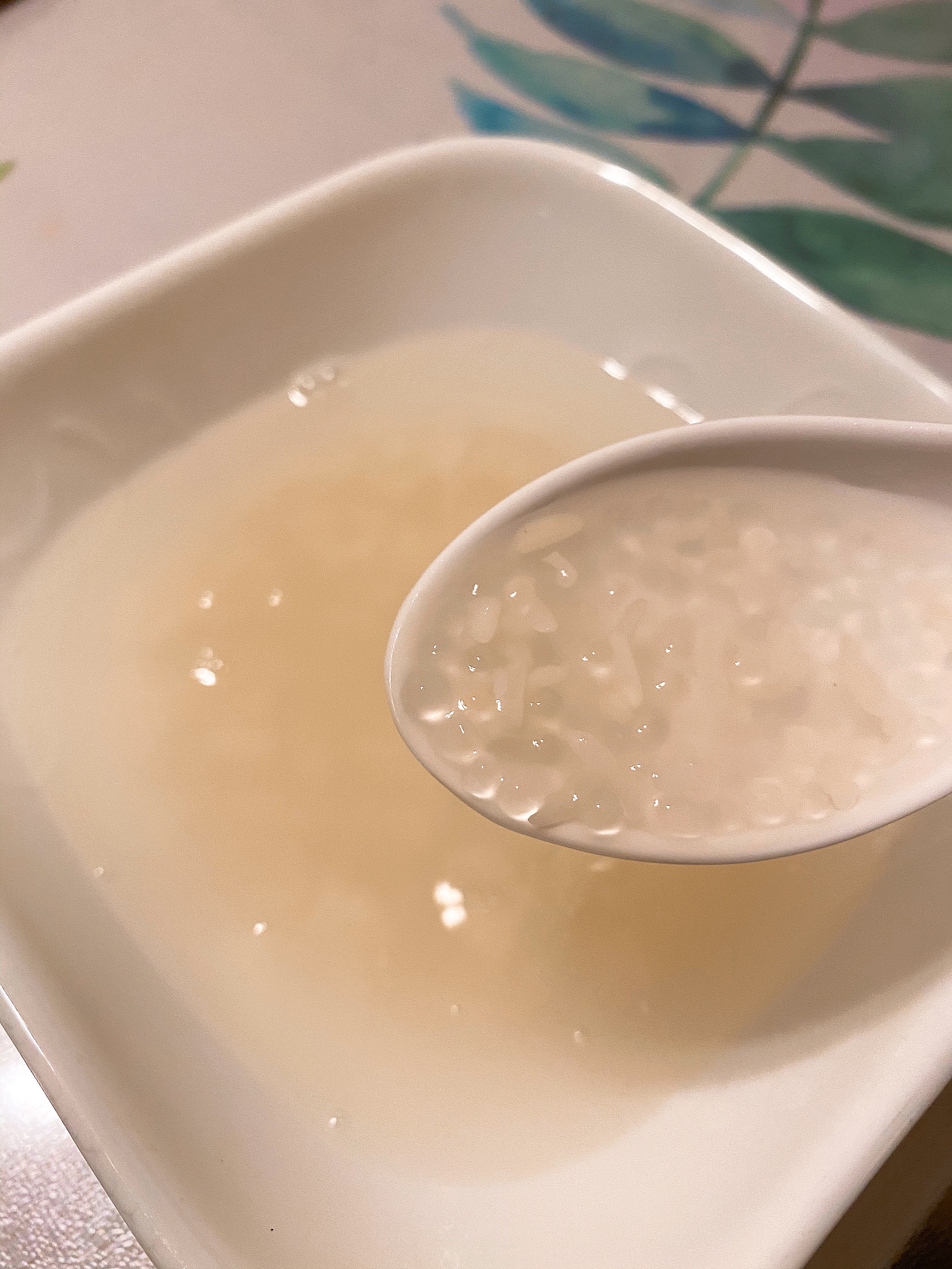 🍶酒酿西米露⚪️内附做西米无白点的详细方法