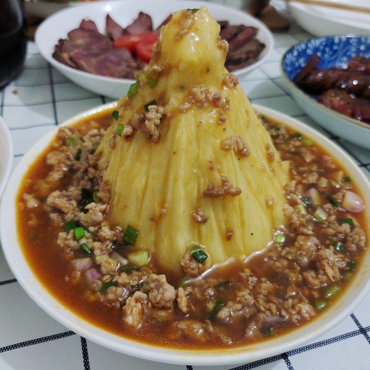 网红火山土豆泥